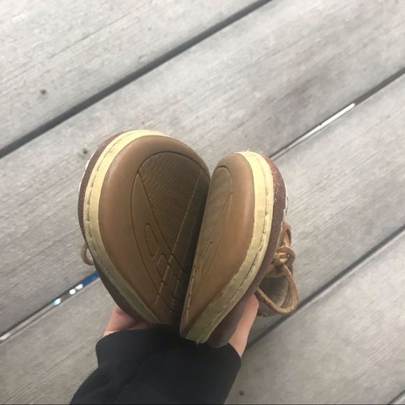 Sperry Topsider Dark Brown Leather Boat Shoes - Picture 9 of 9